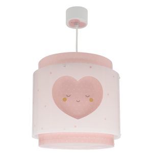 Pink children's pendant light plastic, Dreams