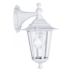 White classic outdoor light aluminium, Alieke, IP44