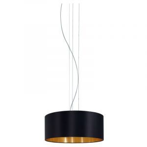 Golden modern pendant light fabric, Terme