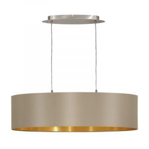 Golden modern pendant light fabric, Terme