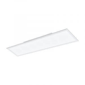 White modern flush ceiling light aluminium, Cathy, 42W, 4000K LED