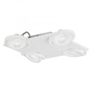 White design ceiling spotlight aluminium, Gerard, 5W, 3000K LED