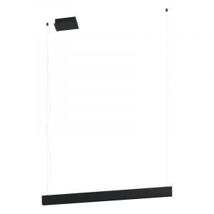Black modern pendant light steel, Varun, 31W, 3000K LED