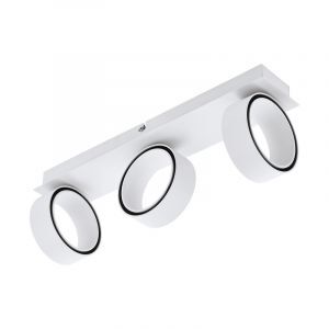 Chrome modern ceiling spotlight aluminium, Gabi, 5W, 3000K LED