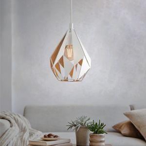 White design pendant light metal, Acri