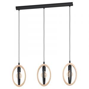 Wooden pendant light, Angeline