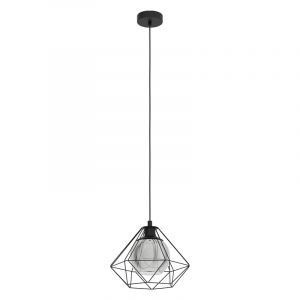 Black industrial pendant light steel, Yuen