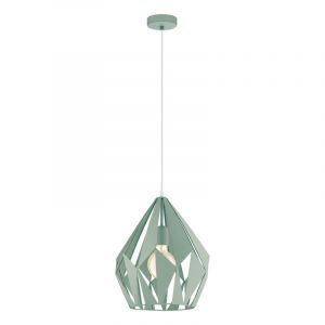 Green design pendant light metal, Acri