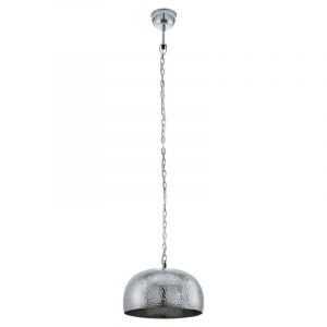 Chrome retro pendant light metal, Abdelhak