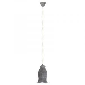 Grey oriental pendant light steel, Abdelrahman