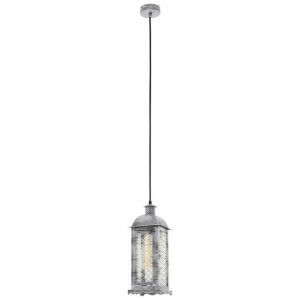 Silver retro pendant light metal, Abderrahman