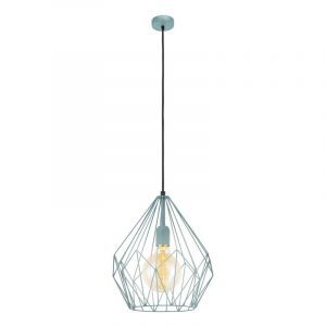 Green industrial pendant light metal, Acri