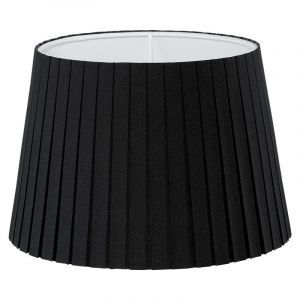 Black Lampshade Noah, Fabric, Classic