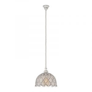 White oriental pendant light steel, Abdelrahman