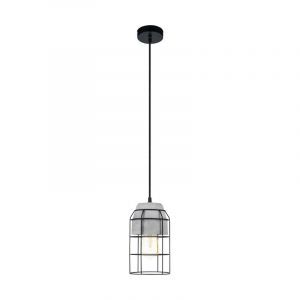 Concrete pendant light black, Aimad