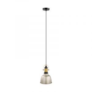 Nickel retro pendant light metal, Alain