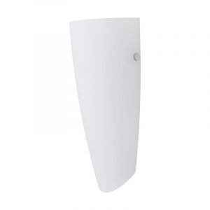 Nickel design wall light glass, Emir