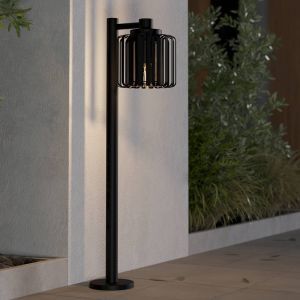 Black industrial outdoor light aluminium, Rebecca, IP65