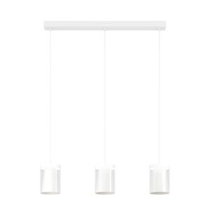 White modern smart pendant light glass, Stern, 3,7W, RGBW LED