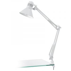 White clip on light plastic, Jordin, with switch