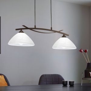 Brown classic pendant light glass, Bosena