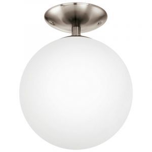 Nickel ceiling light glass, Dave