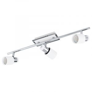 Chrome retro ceiling spotlight steel, Nicolas