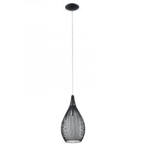 Black design pendant light glass, Maritima