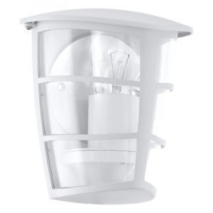 White modern outdoor light plastic, Inas, IP44