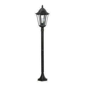 Black classic outdoor light aluminium, Leanna, IP44