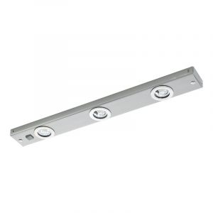 Nickel modern ceiling light metal, Jary, 2W, 3000K LED, with switch