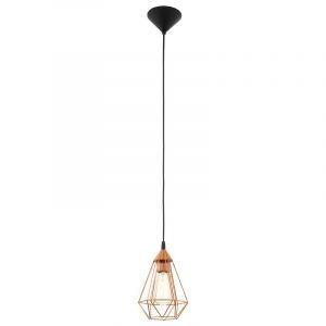 Copper industrial pendant light metal, Costel