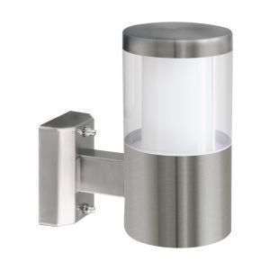 Silver modern outdoor light plastic, Neele, IP44