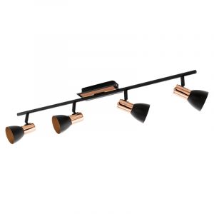 Copper modern ceiling spotlight steel, Angelie