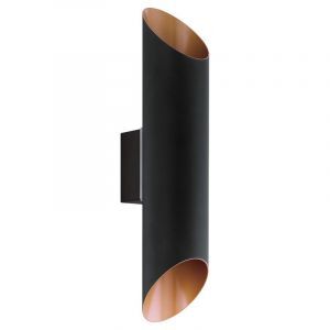 Black outdoor light metal, Alianne, IP44