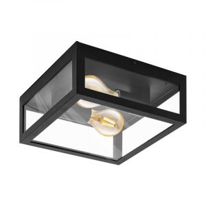 Black industrial outdoor light steel, Alihan, IP44