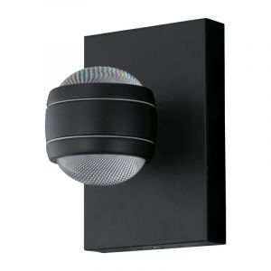 Black outdoor light plastic, Bastien, IP44