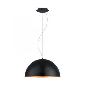 Copper modern dome pendant light metal, Geneva