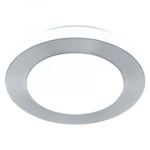 Chrome ceiling light plastic, Amina, 11W, 3000K LED, IP44