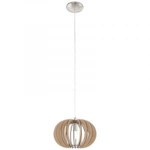 Rustic pendant light wood, Kiran