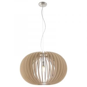 Rustic pendant light wood, Kiran