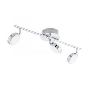 Chrome modern ceiling spotlight steel, Tjark, 5W, 3000K LED