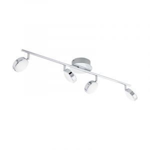 Chrome modern ceiling spotlight steel, Tjark, 5W, 3000K LED