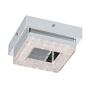 Chrome modern wall light plastic, Arjo, 4W, 3000K LED