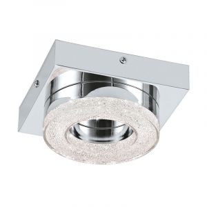 Chrome modern wall light plastic, Arjo, 4W, 3000K LED