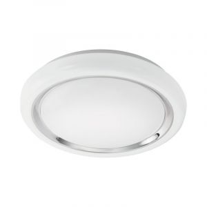 White modern ceiling light plastic, Carmela, 18W, 3000K LED
