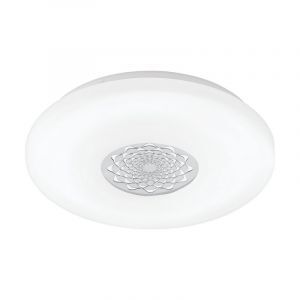 White modern ceiling light plastic, Carmela, 24W, 3000K LED