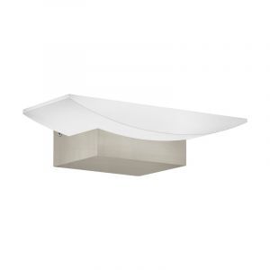 White wall light plastic, Beatriz, 6W, 3000K LED