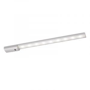 Silver under cabinet lighting aluminium, Veroni, 8W, 4000K LED