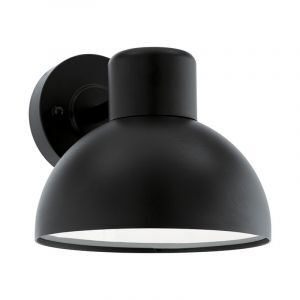Black outdoor light plastic, Bessel, IP44
